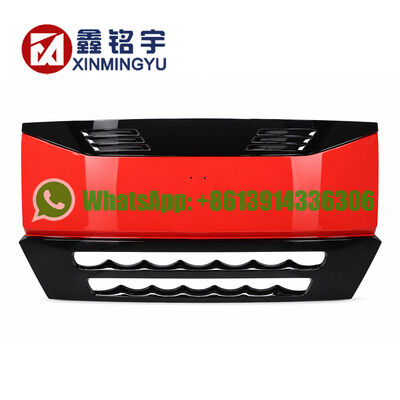 良い価格 Sinotruk HOWO A7 キャビンフロントパネルアセンブリ WG1664110011 WG1664111011 ABS プラスチック赤いトラック外装交換 オンライン